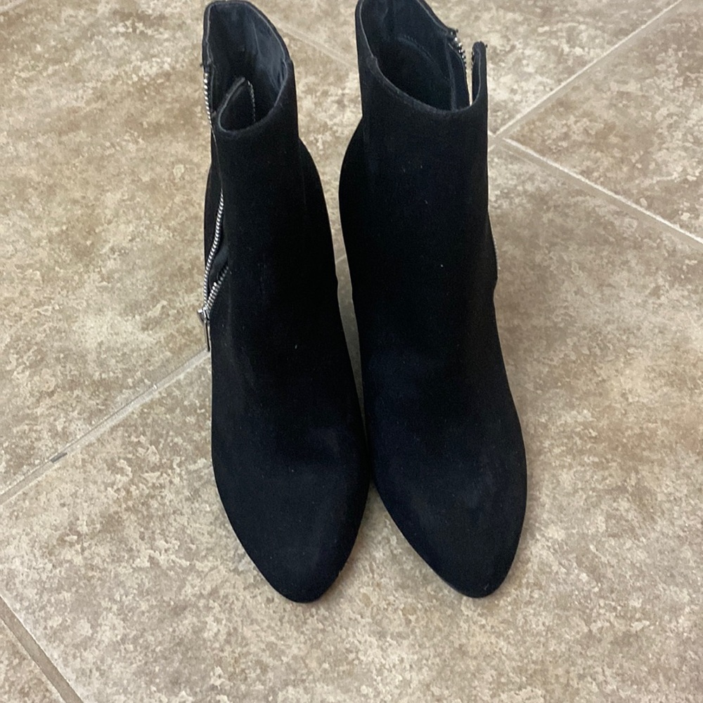 Suede like booties